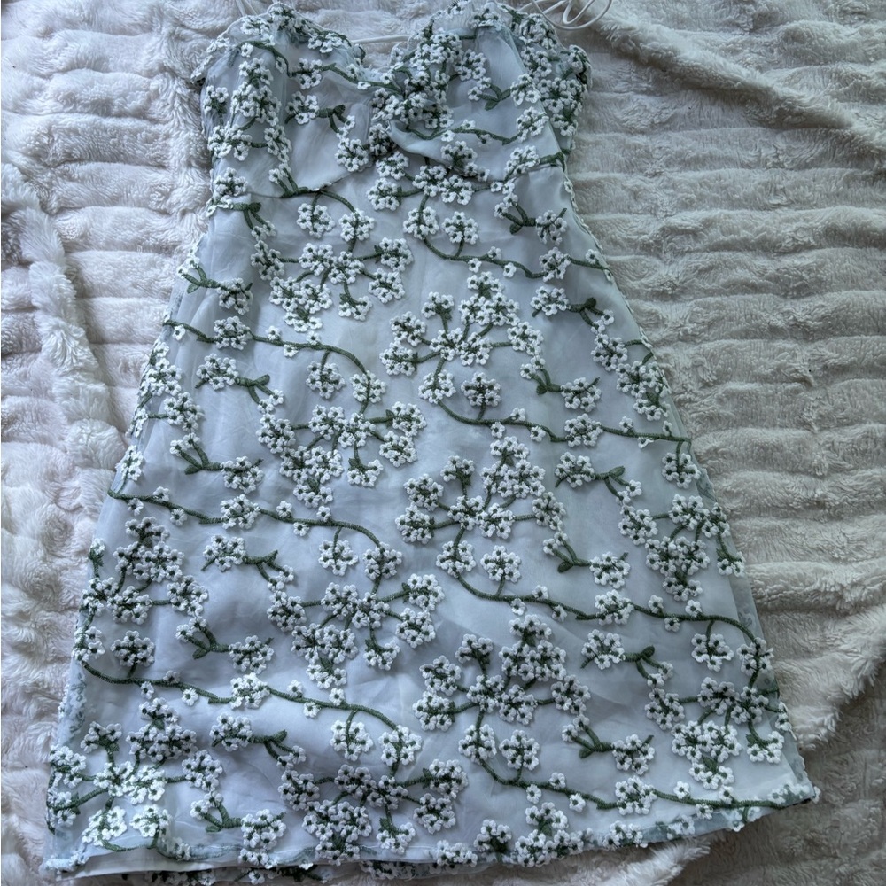 Floral Embroidered Dress
